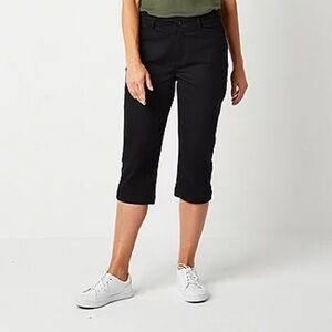 St Jhons Bay Size 12 Tall Capri color Black